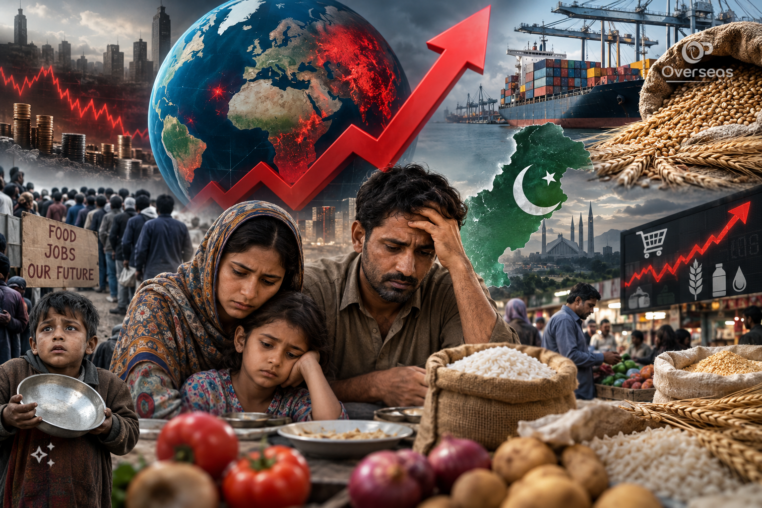 عالمی غذائی بحران اور پاکستان میں بڑھتی ہوئی مہنگائی
