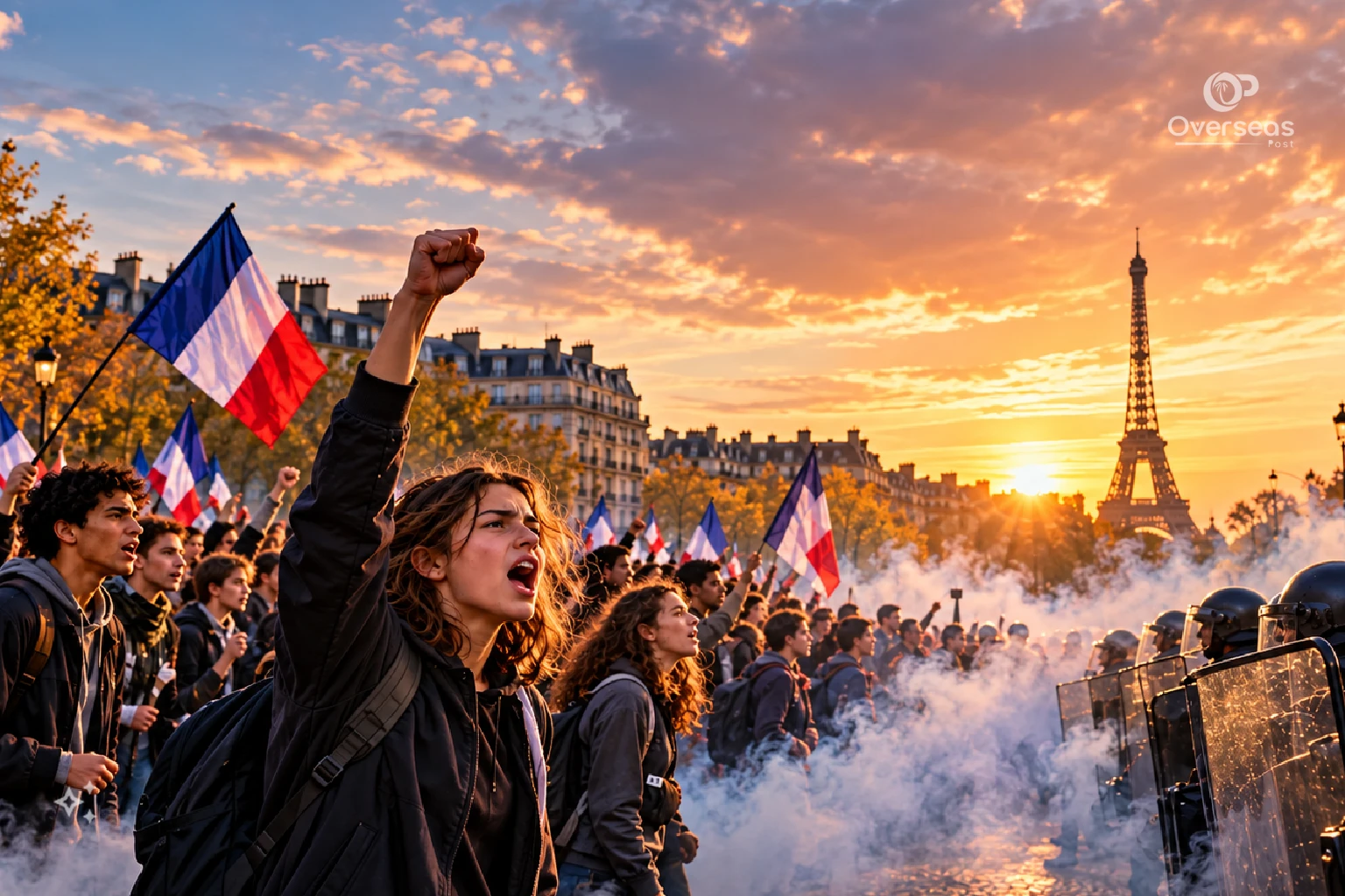 France Student Protests