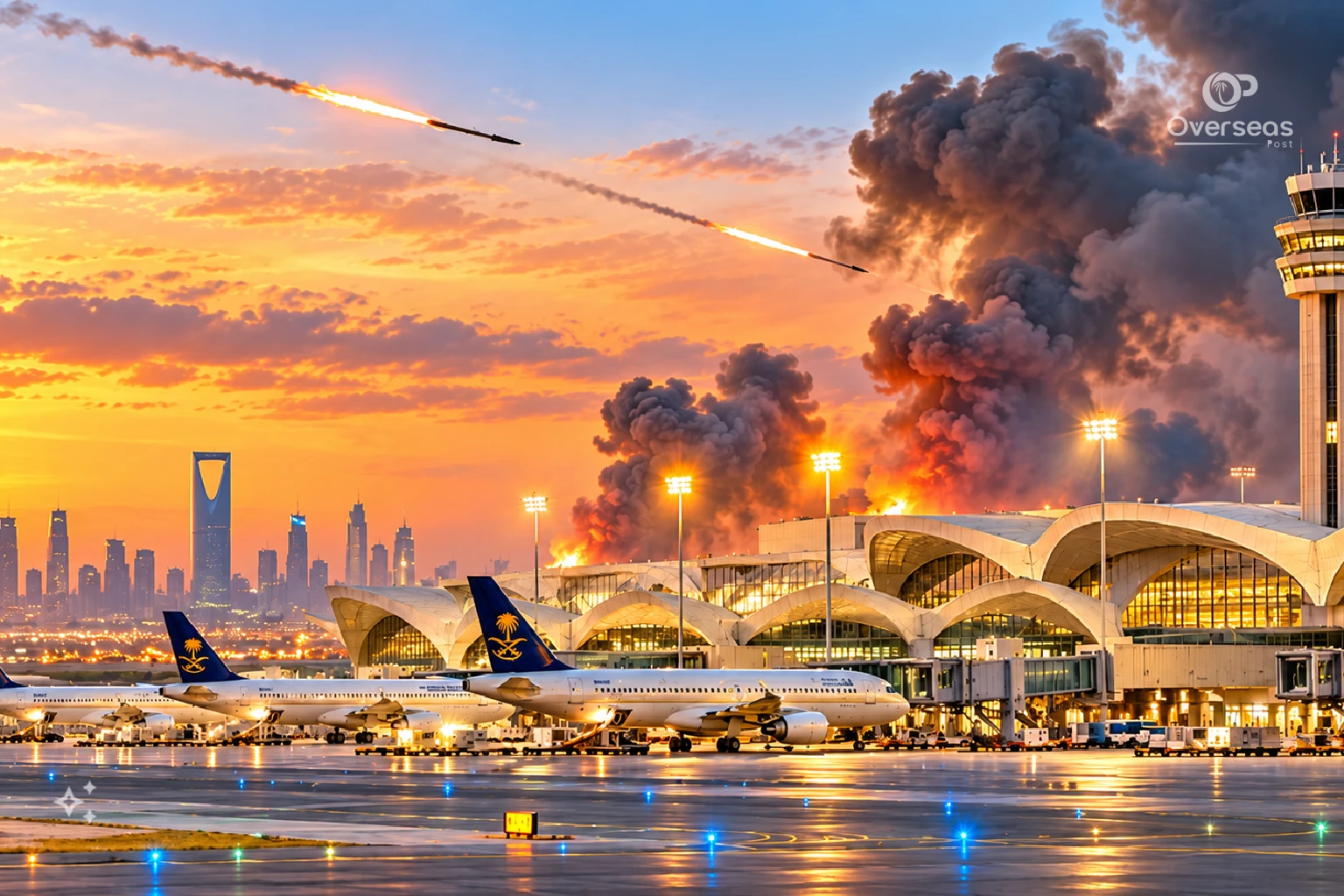 Riyadh Airport Houthi Attack