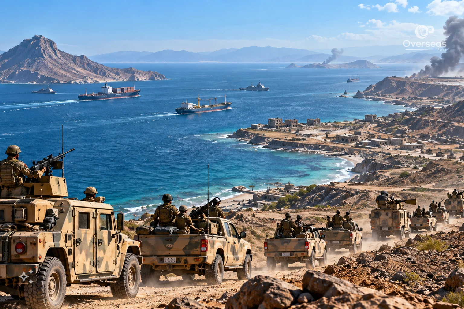 Yemen Bab al-Mandab Offensive