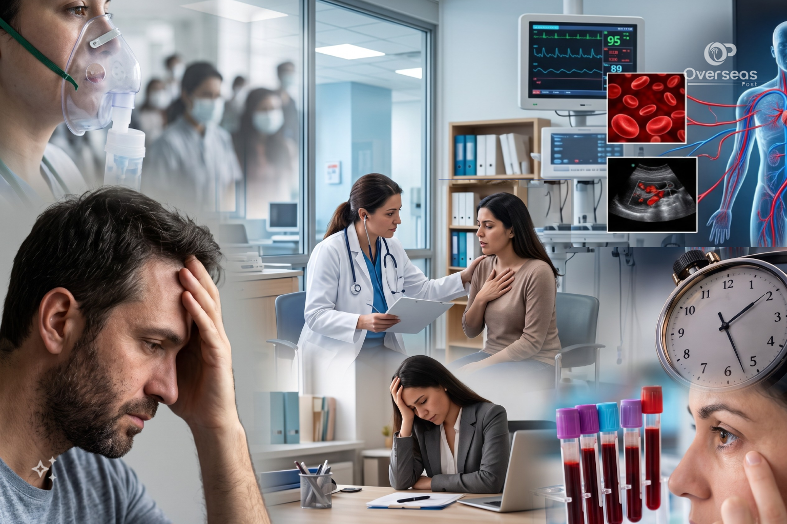 طویل کووڈ سے متاثرہ مریض اور خون کی باریک شریانوں پر تحقیق کا طبی خاکہ