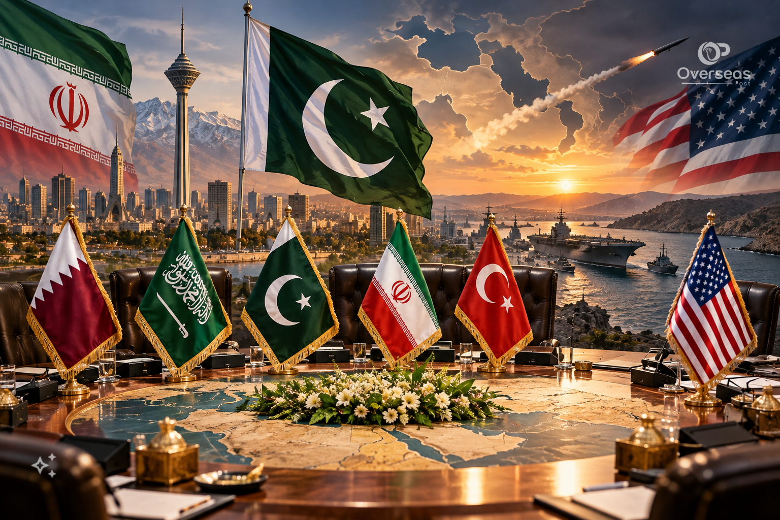تہران اجلاس اور مشرق وسطیٰ کی صورتحال پر پاکستانی سفارتی کوششیں