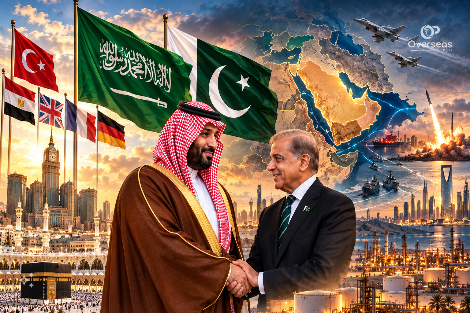 معاہدۂ مکہ کے تحت پاکستان، ترکیہ اور سعودی عرب کا مشترکہ دفاعی معاہدہ