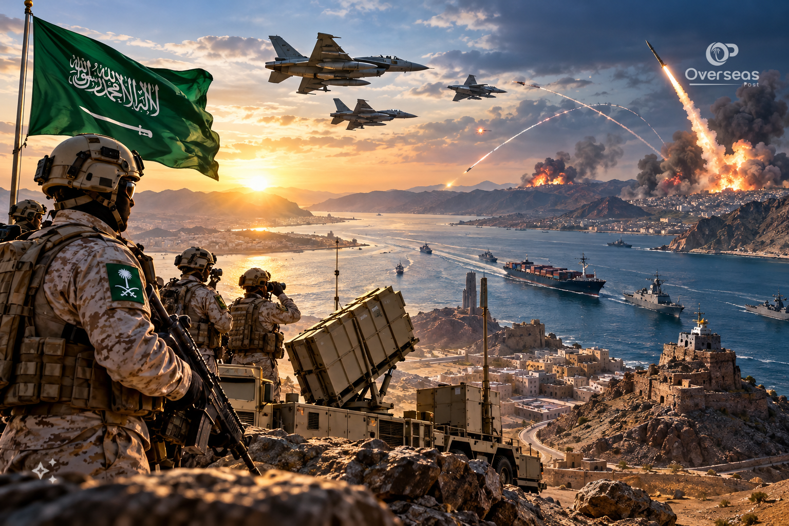 فجر یمن آپریشن کے دوران سعودی عرب اور یمنی فورسز کی عسکری کارروائی