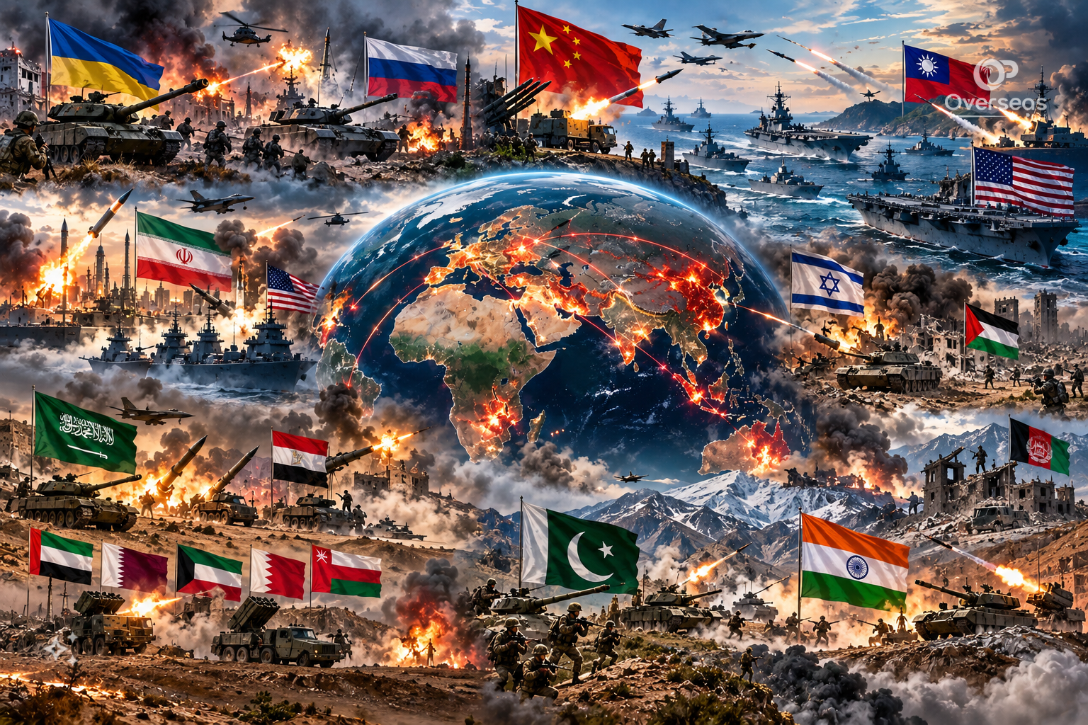 چین کی عسکری طاقت، بحری جنگی جہاز اور تائیوان کی سمندری حدود میں فوجی مشقوں کا منظر